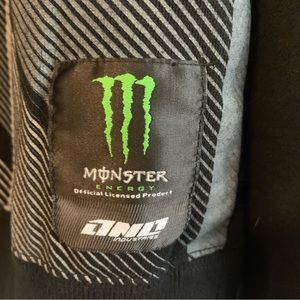one industries | Shirts | Monster Energy One Industries Mens Xl Black Hoodie  Sweatshirt Motocross | Poshmark